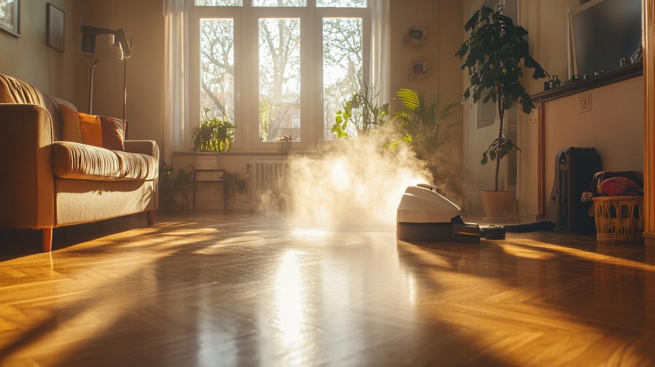 Preparación esencial del suelo de madera: ¿Se puede limpiar un suelo de madera con una limpiadora a vapor sin riesgos?